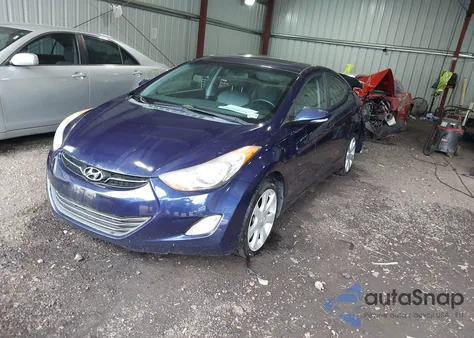2012 Hyundai Elantra Limited из США, поврежденный, VIN 5NPDH4AE3CH120569